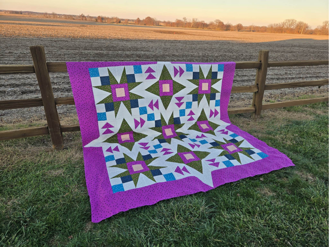 Breaking Borders Quilt Pattern - PDF Download