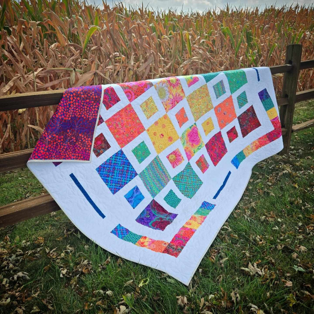 Perfectly Framed Quilt Pattern - PDF Download